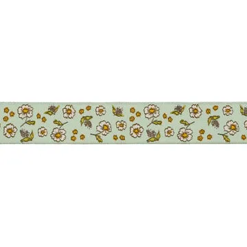 Renaissance Ribbon Celestial Garden Ditsy Floral Band 7/8 Zoll Polyester