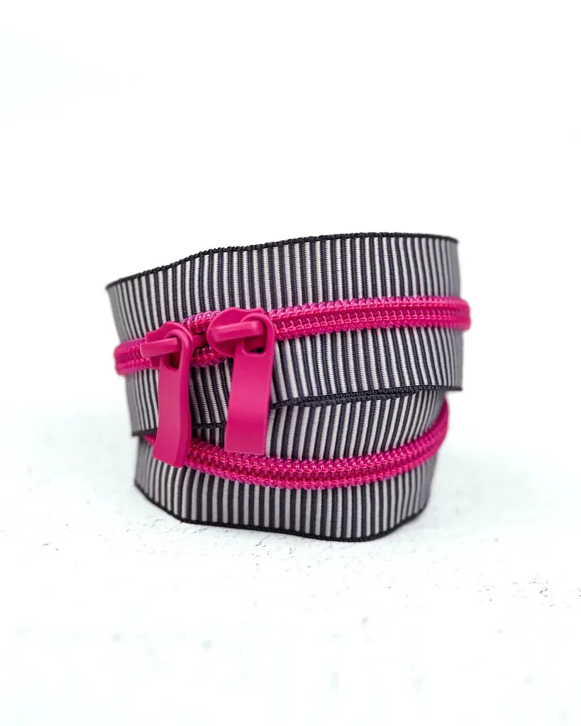 Renaissance Ribbon Bubble Pop Taschenreißverschluss Doppelschieber