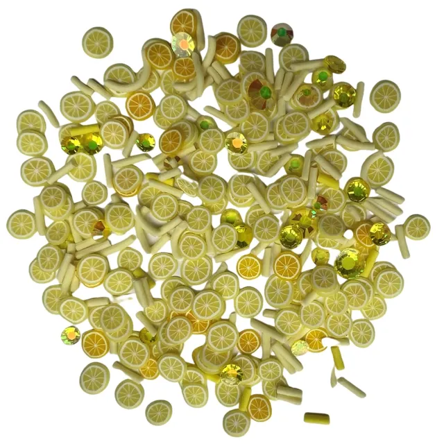 Buttons Galore Sprinkletz Lemonade Streudeko Zitronen 12 g