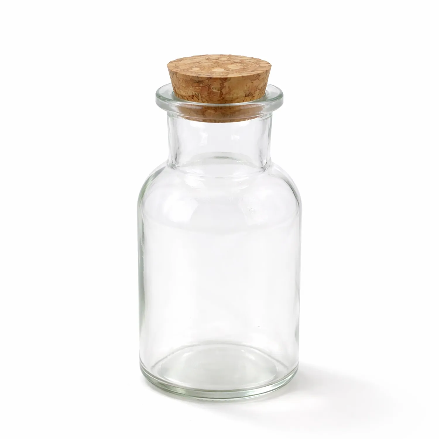 Creativery Glasflaschen mit Korken klar Dekoflaschen Set