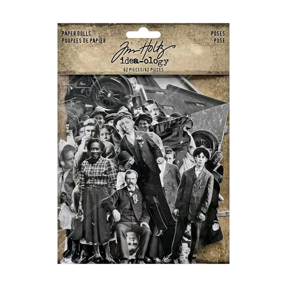 Idea-ology Paper Dolls Poses Papierfiguren