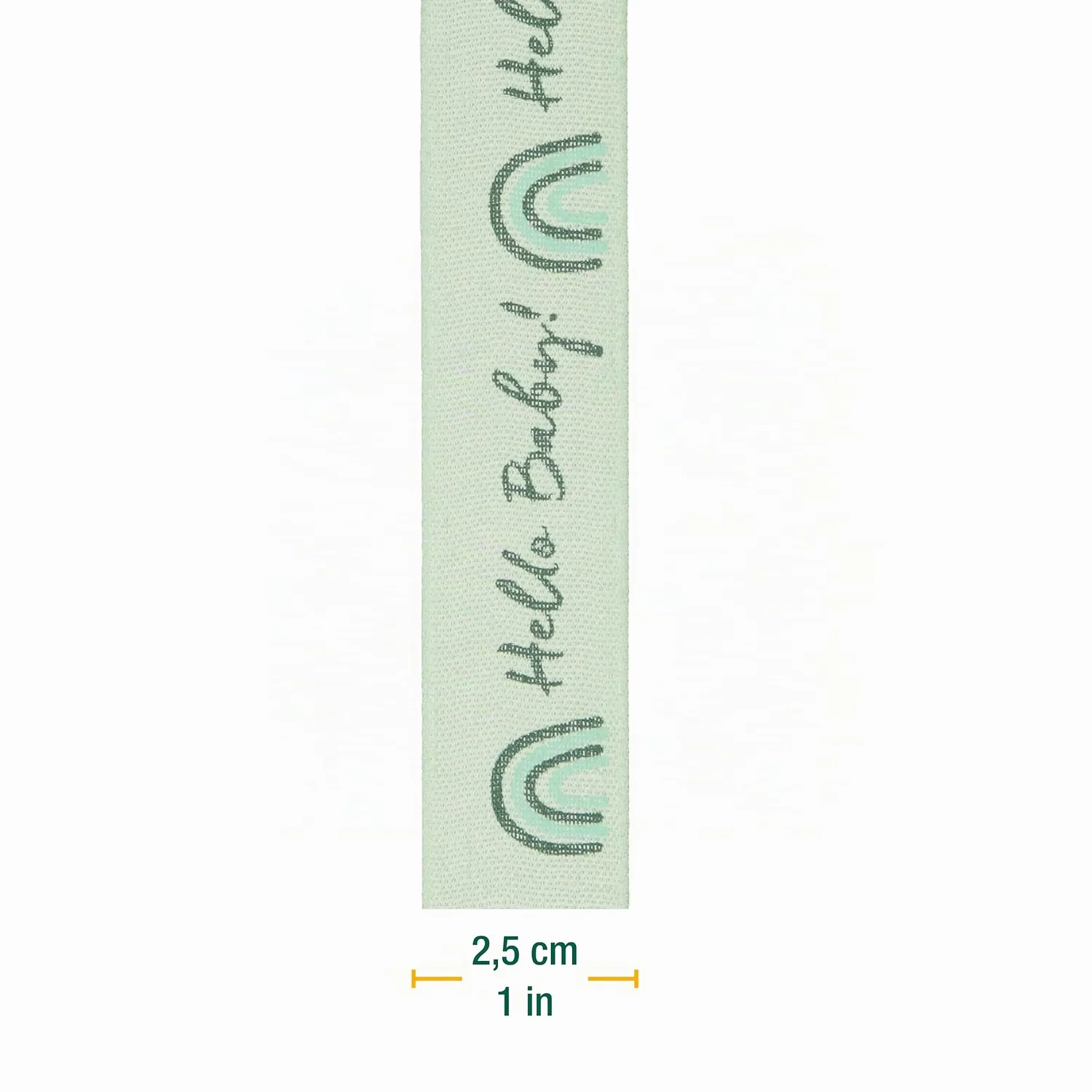Halbach Geschenkband Hello Baby 25 mm x 16 m Polyester