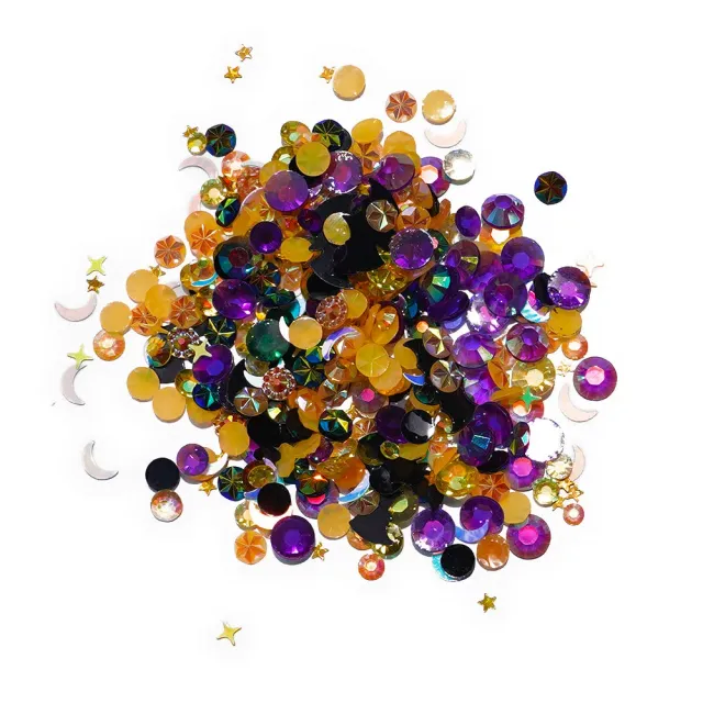 Buttons Galore Sparkletz Mischief Night Halloween-Bastelsteine 10 g