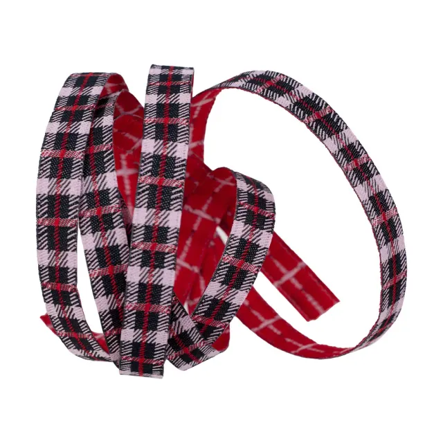 Renaissance Ribbon Gingerbread Christmas Cheery Plaid Schmuckband 1 Yard kariert