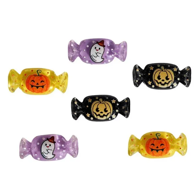 Buttons Galore Eerie-sistible Flatbackz 6 St Halloween 25 mm