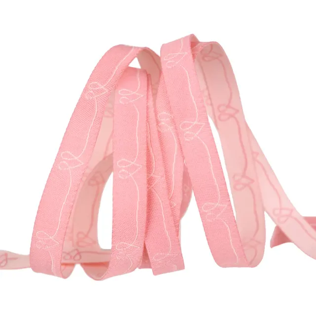 Renaissance Ribbon Mademoiselle Meant to Be Band 3/8" rosa 1 Yard
