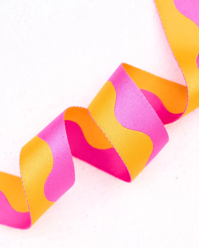 Renaissance Ribbon Wavy Webbing Gurtband Nylon