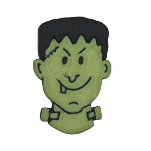 Buttons Galore Frankenstein Monster Bastelknopf Halloween