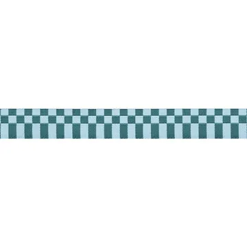 Renaissance Ribbon Ramble Checkerboard Schmuckband 1 Yard