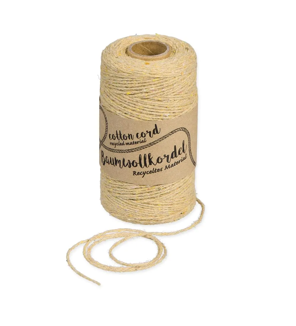 Halbach Baumwollgarn 1mm x 220m recycelt
