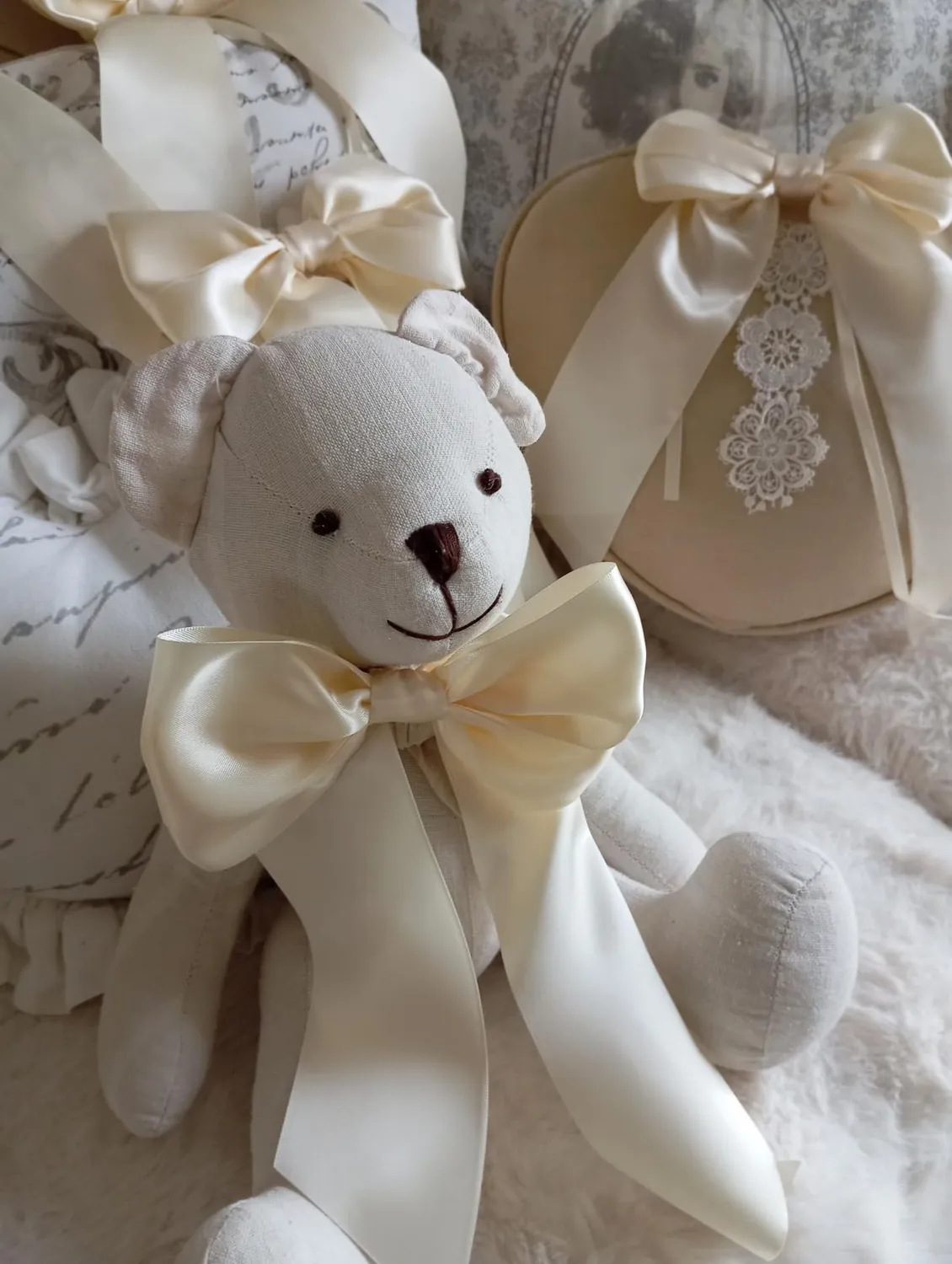 MORSUNBELA Schleifen Deko Hochzeit Geschenkschleifen