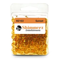 Buttons Galore Shimmerz Sunset Streumix 14g Stern