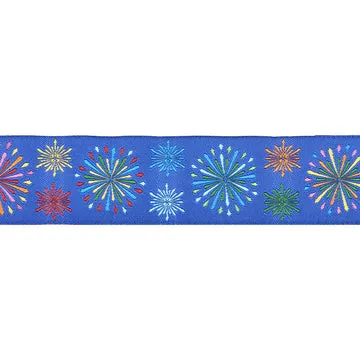 Renaissance Ribbon Wings of Wonder Fiesta Band Royal Blue 1 1/4 Zoll 1 Yard