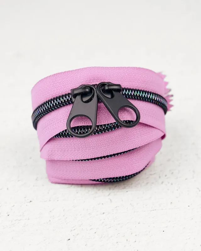 Renaissance Ribbon Orchid Chiffon Handtaschen-Reißverschluss