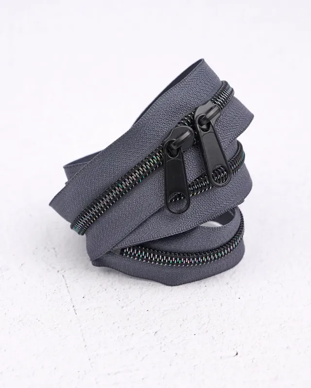 Renaissance Ribbon Handtaschenreißverschluss Oil Slick Nr. 5