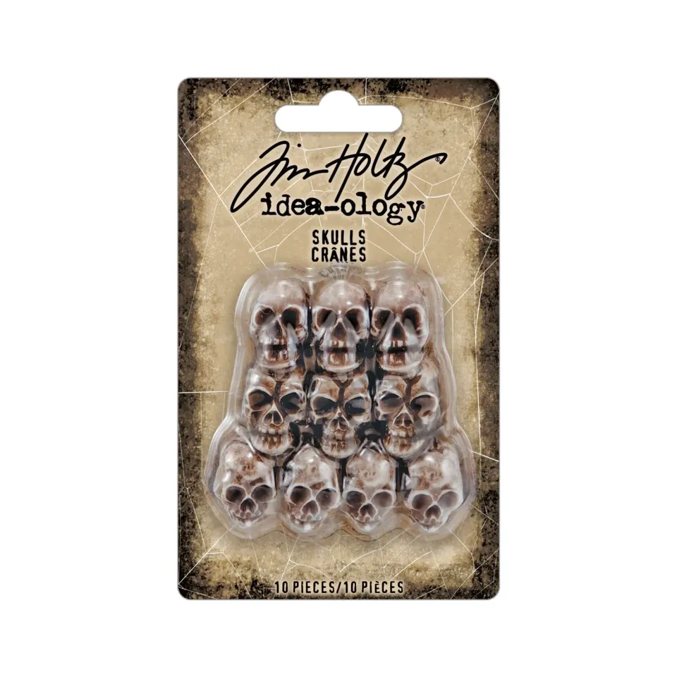 Idea-ology Tim Holtz Skulls Totenkopf-Deko