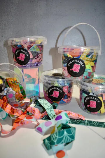 Renaissance Ribbon Schmuckband Restetüte gemischt