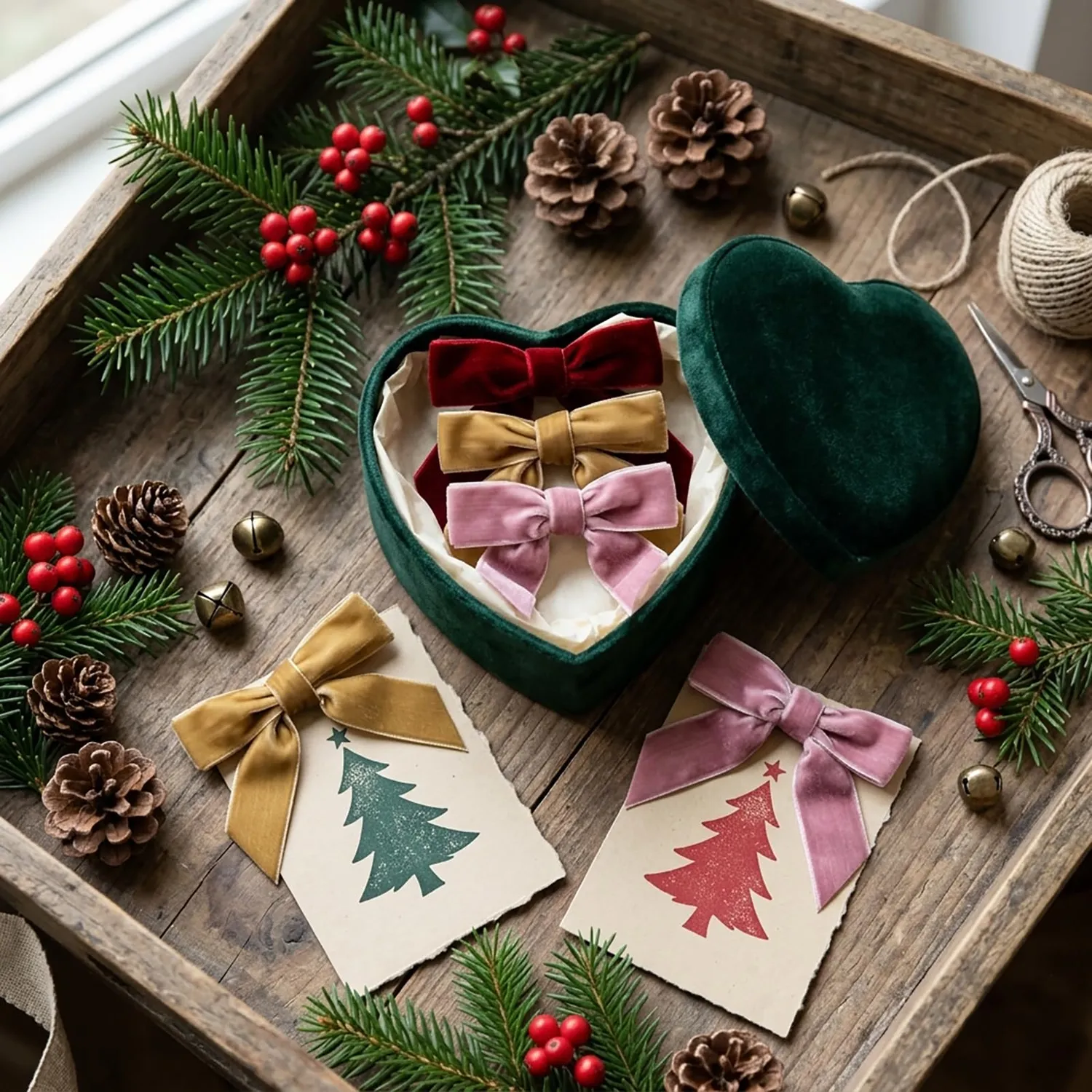 MORSUNBELA Samtschleifen Deko Geschenkschleifen