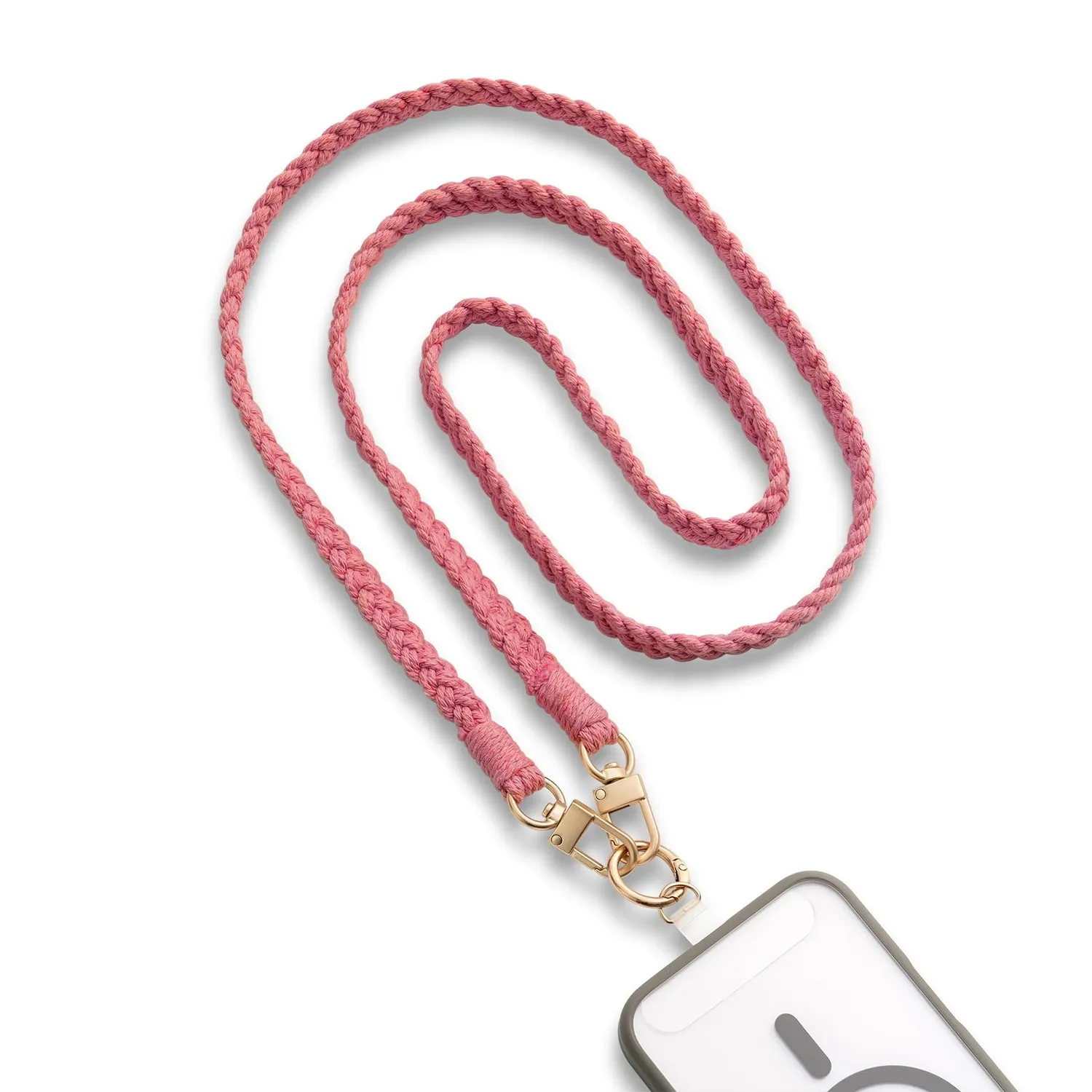 MORSUNBELA Handykette geflochten 124 cm