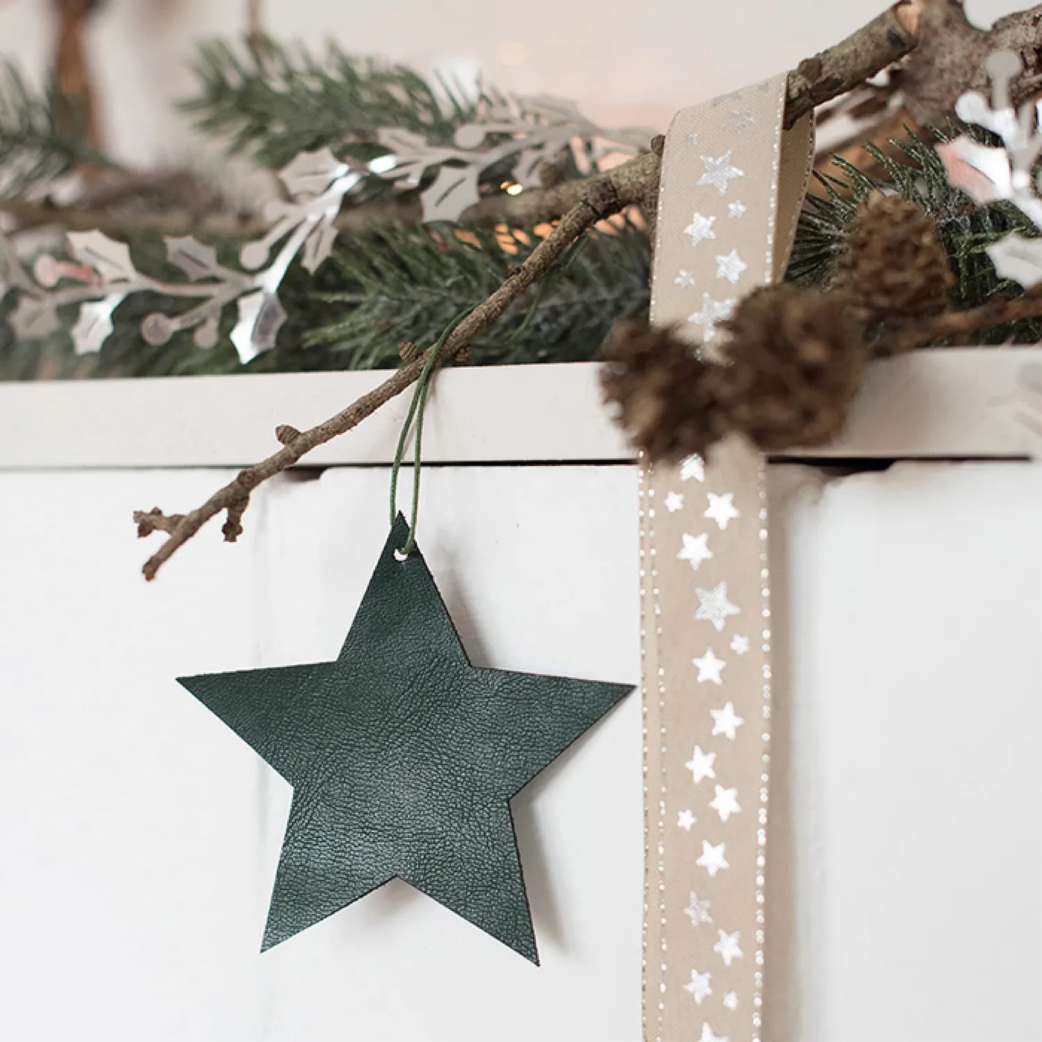 Halbach Sternchen Weihnachtsband
