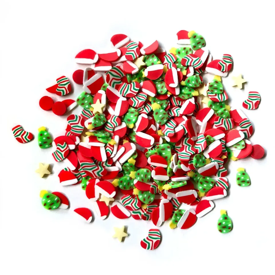 Buttons Galore Sprinkletz Yuletide Fun Streudeko 12 g