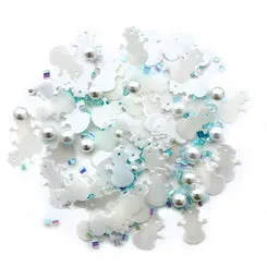 Buttons Galore Winter Bundle 1 Bastelset Schnee