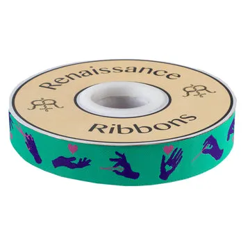 Renaissance Ribbon Busy Fingers Webband 7/8" 1 Yard