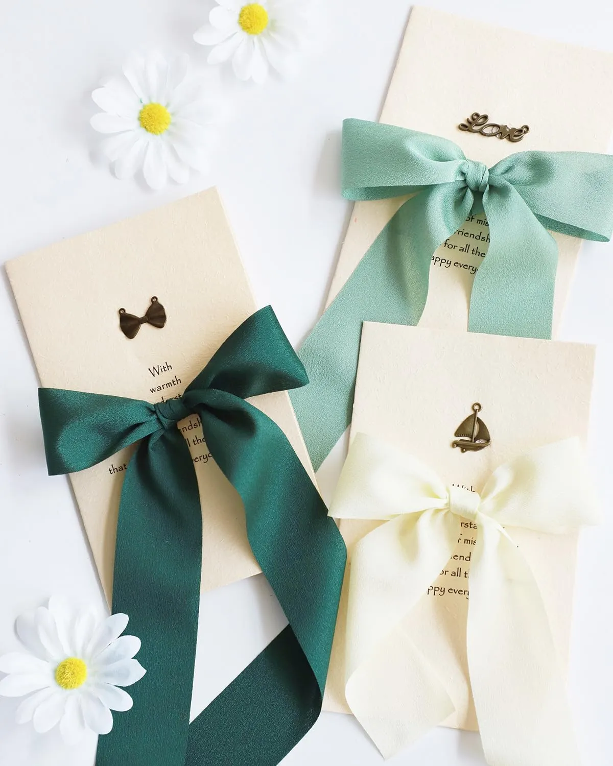 MORSUNBELA Chiffonband Geschenkband Rolle