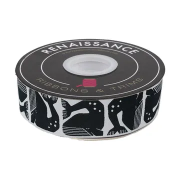 Renaissance Ribbon By the Seaside Grumpy Whale Webband Wale