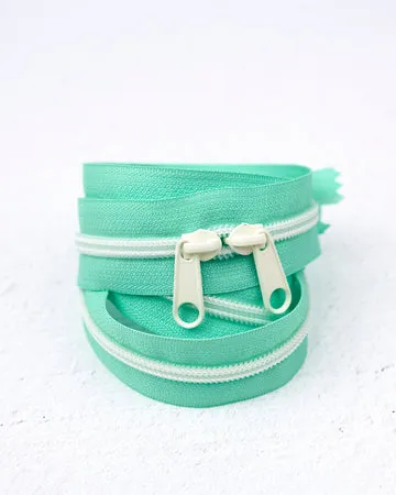 Renaissance Ribbon Beach Glass Handtaschen-Reißverschluss