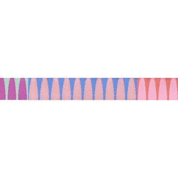 Renaissance Ribbon Ramble Curves Schmuckband Bunt 16mm 1 Yard