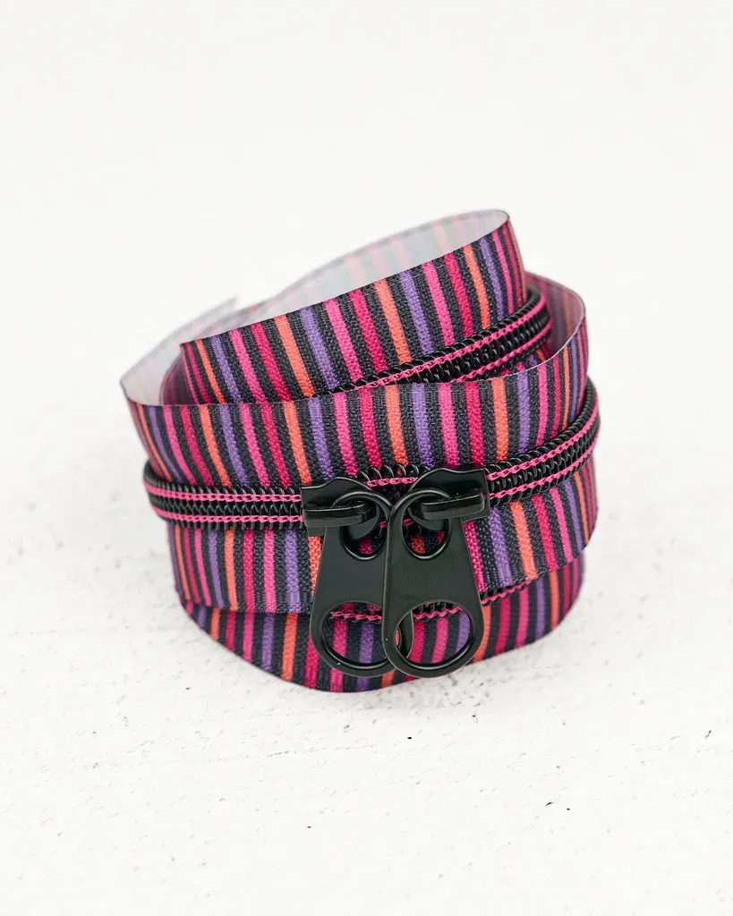 Renaissance Ribbon Sunbaked Stripe Taschenreißverschluss