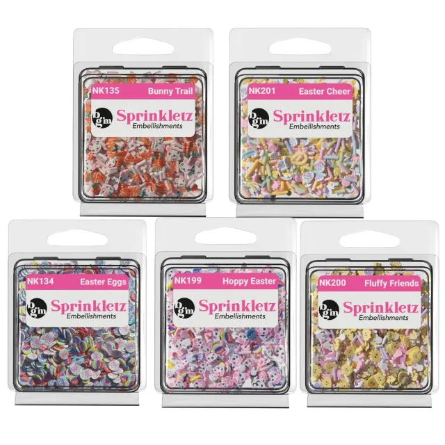 Buttons Galore Sprinkletz Easter Bundle Streudeko 36 g Ostern