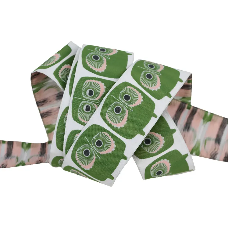 First Day of Fall Owls Band 1 1/2 Zoll Jacquard