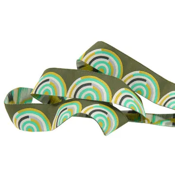 Renaissance Ribbon Tula Pink Vintage Green Webband-Set 5-tlg 4,5 m