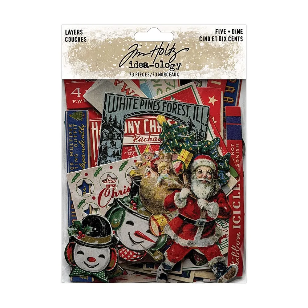 Idea-ology Tim Holtz Layer Papierdeko