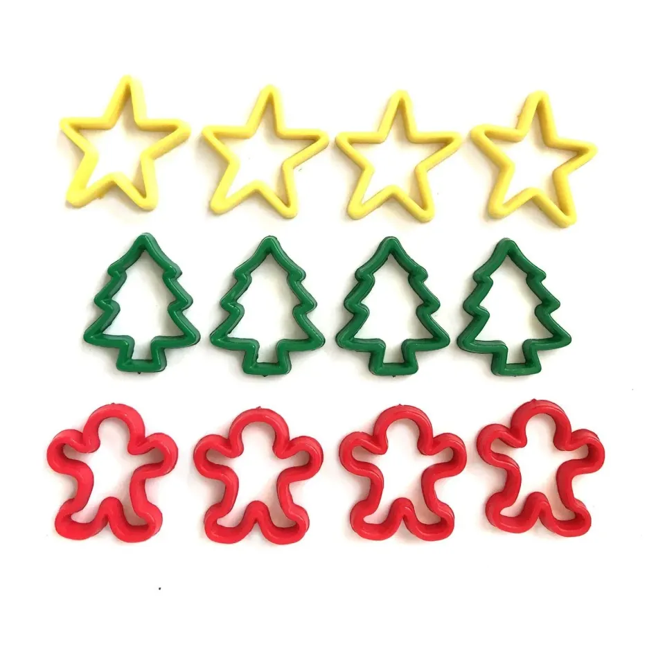 Buttons Galore Colorful Cut Outs Knöpfe 12 Stück flach 22 mm