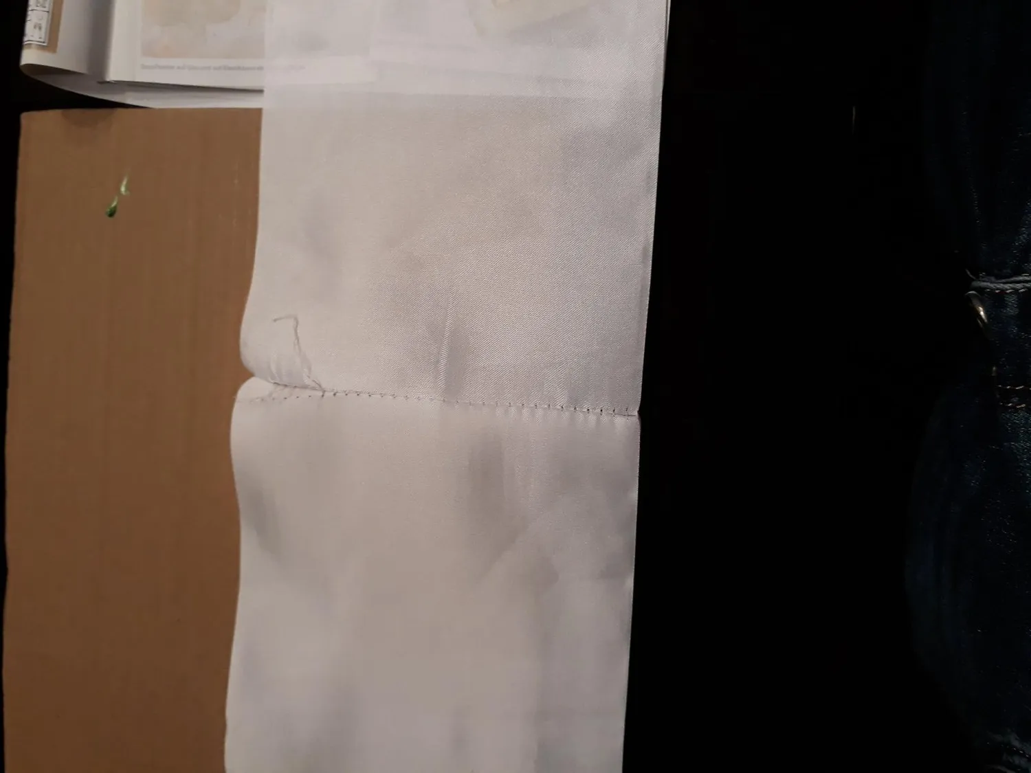 Creativery Satinband Tischläufer 9m Rolle