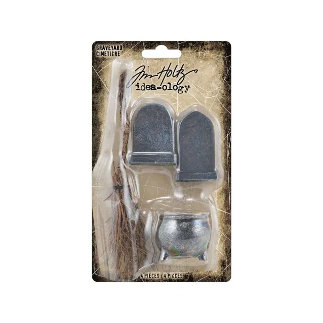 Idea-ology Tim Holtz Graveyard Halloween Bastel-Deko