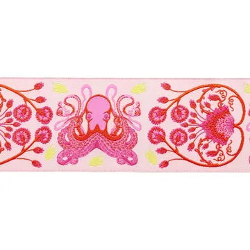 Renaissance Ribbon Floral Reef Octogarden Webband 1 Yard 48mm