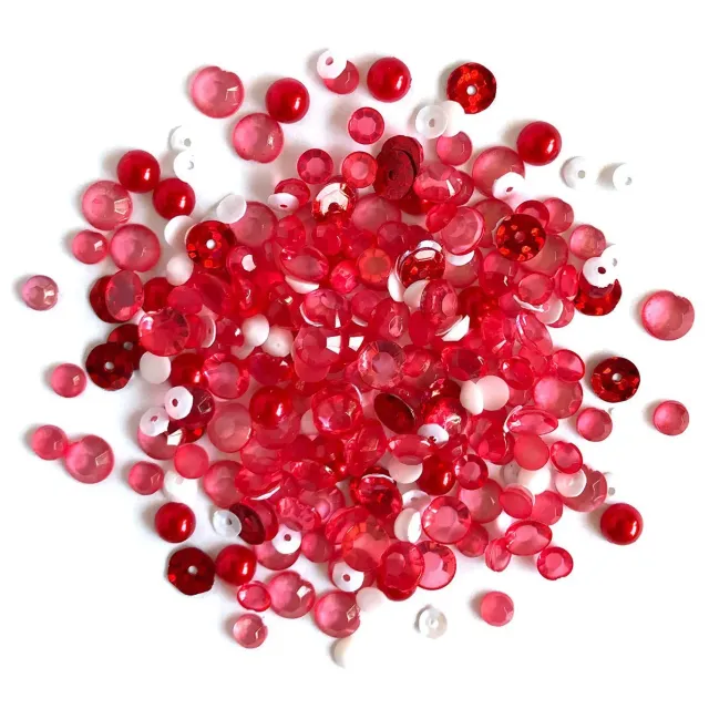 Buttons Galore Sparkletz Peppermint Jazz Mix 10 g