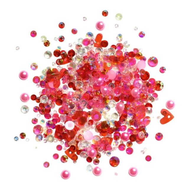 Buttons Galore Sparkletz Just Friends Valentinsdeko 10 g