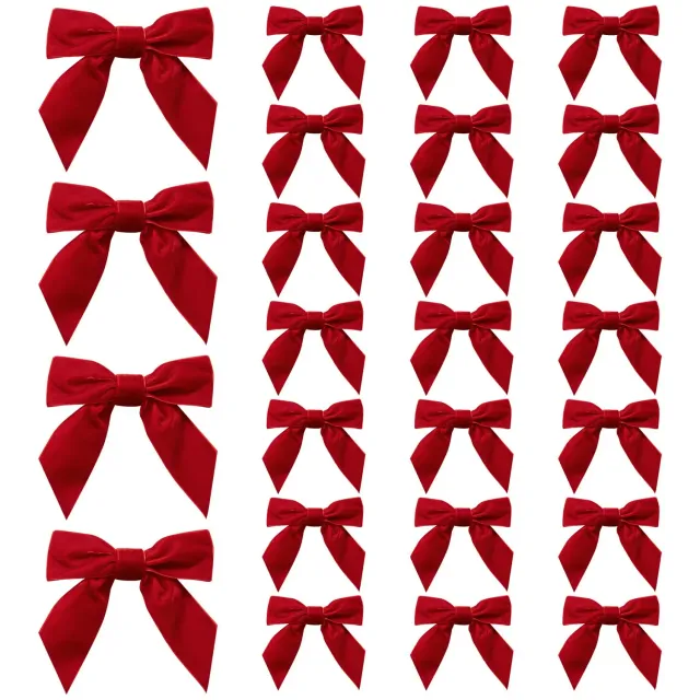 MORSUNBELA Samtschleifen Deko Geschenkschleifen