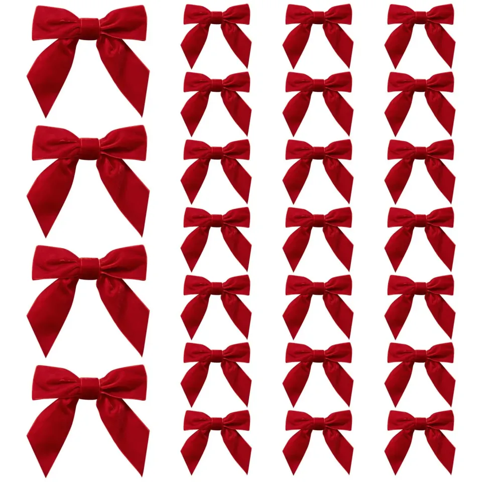 MORSUNBELA Samtschleifen Deko Geschenkschleifen