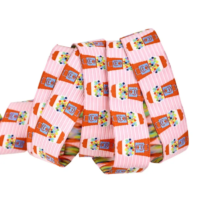 Renaissance Ribbon Market Days Bubblegum Machine Schleifenband 1 Yard 7/8 Zoll