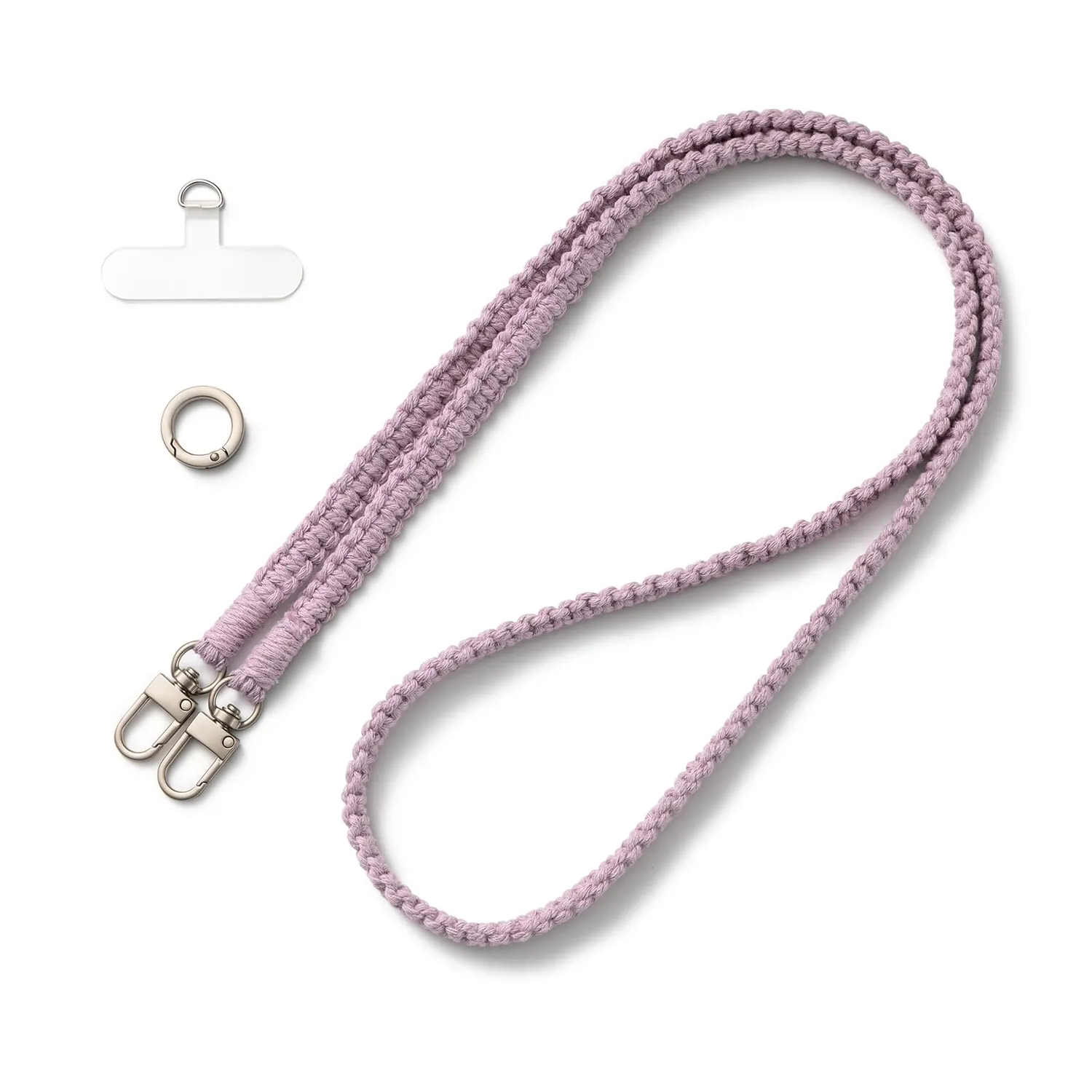 MORSUNBELA Handykette Baumwolle Handyband zum Umhängen