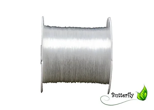Creativery Nylonfaden Transparent 0,25 mm 100 m Rolle
