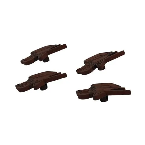 Buttons Galore Wheelbarrow Bastelknöpfe 25 Stück braun