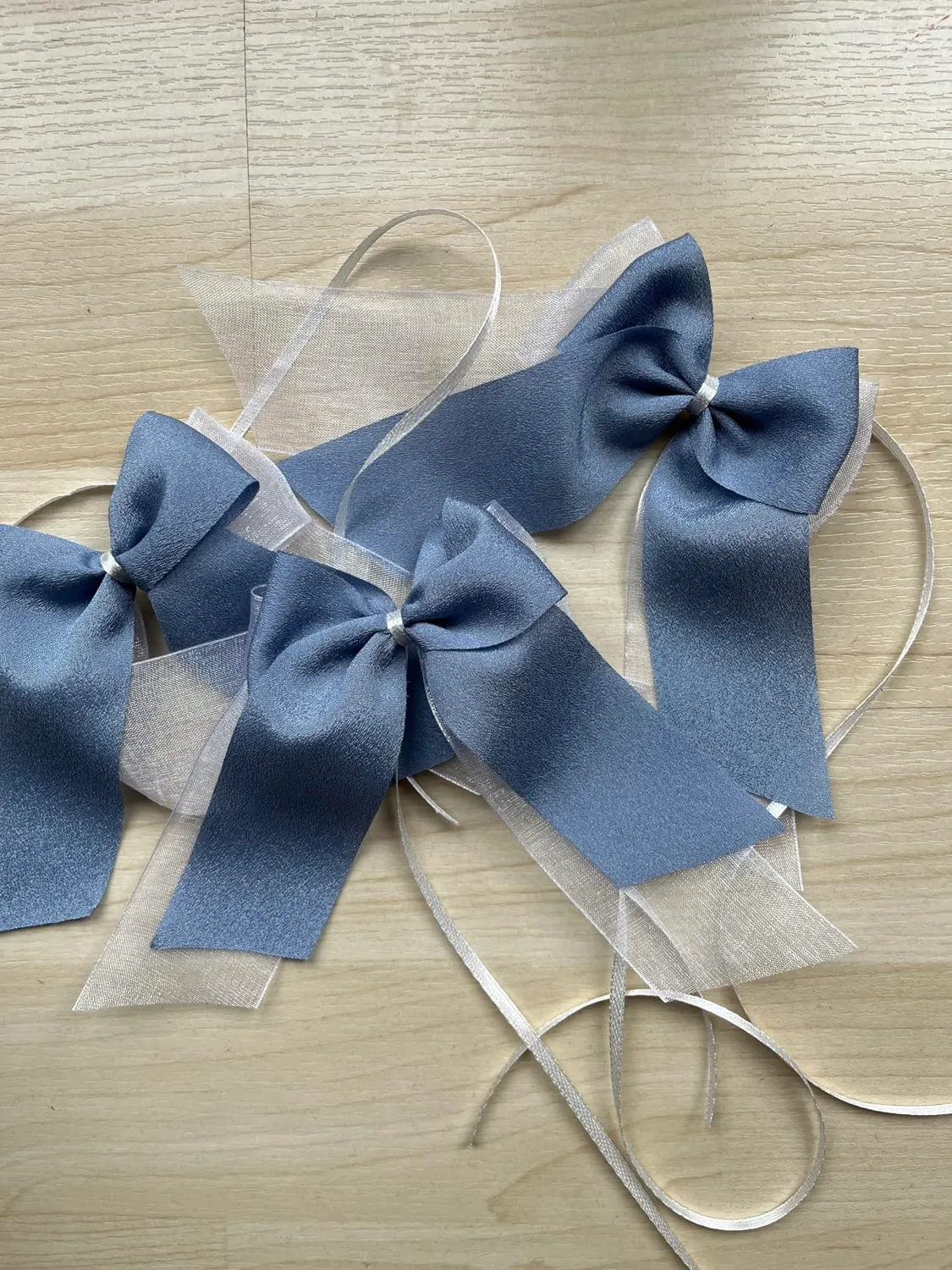 MORSUNBELA Chiffonband Geschenkband Rolle