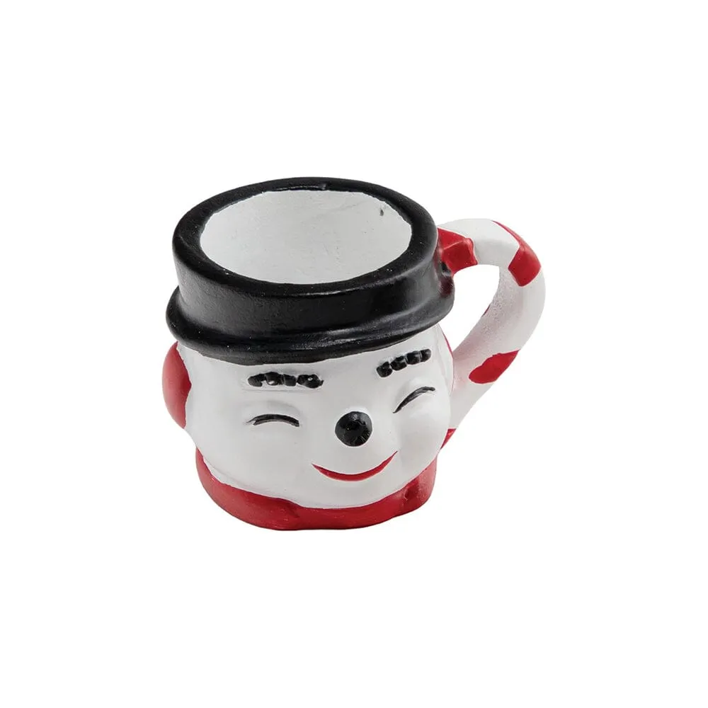 Idea-ology Tim Holtz Snowman Mugs Bastelmotiv